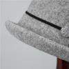 Autumn and Winter In The Elderly Hat Women Warm Woolen Top Hat Winter Basin Hat Thickened Bucket Hat