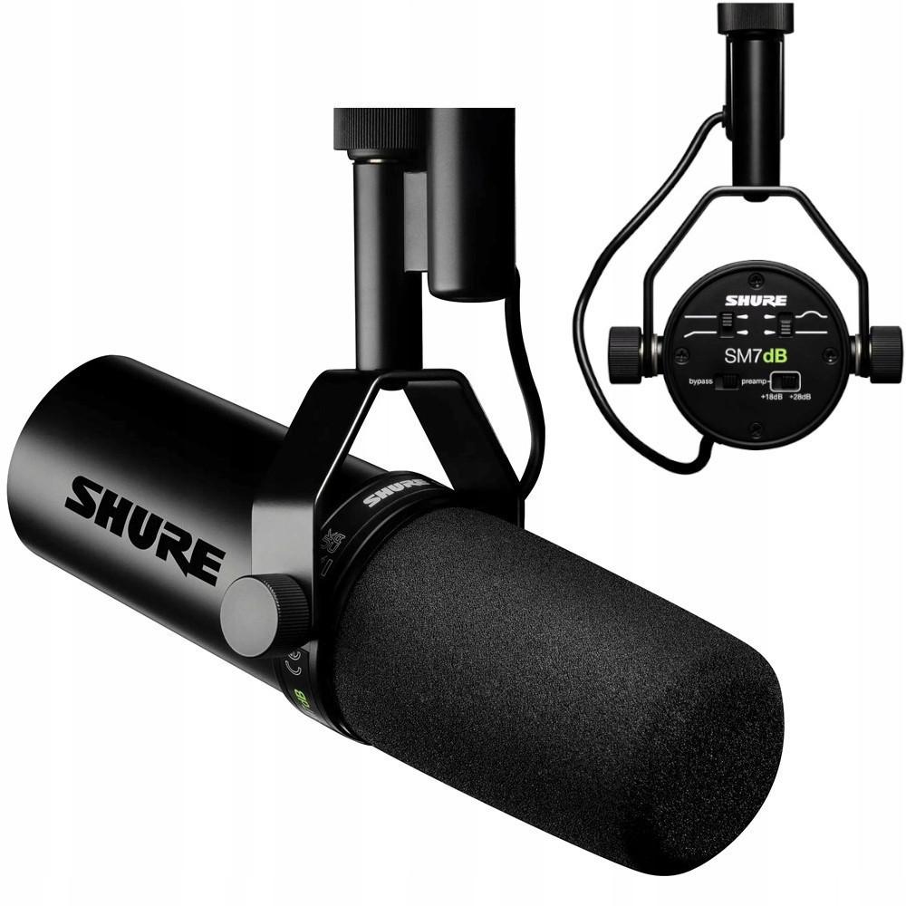 Shure SM7dB - Rozhlasový mikrofon