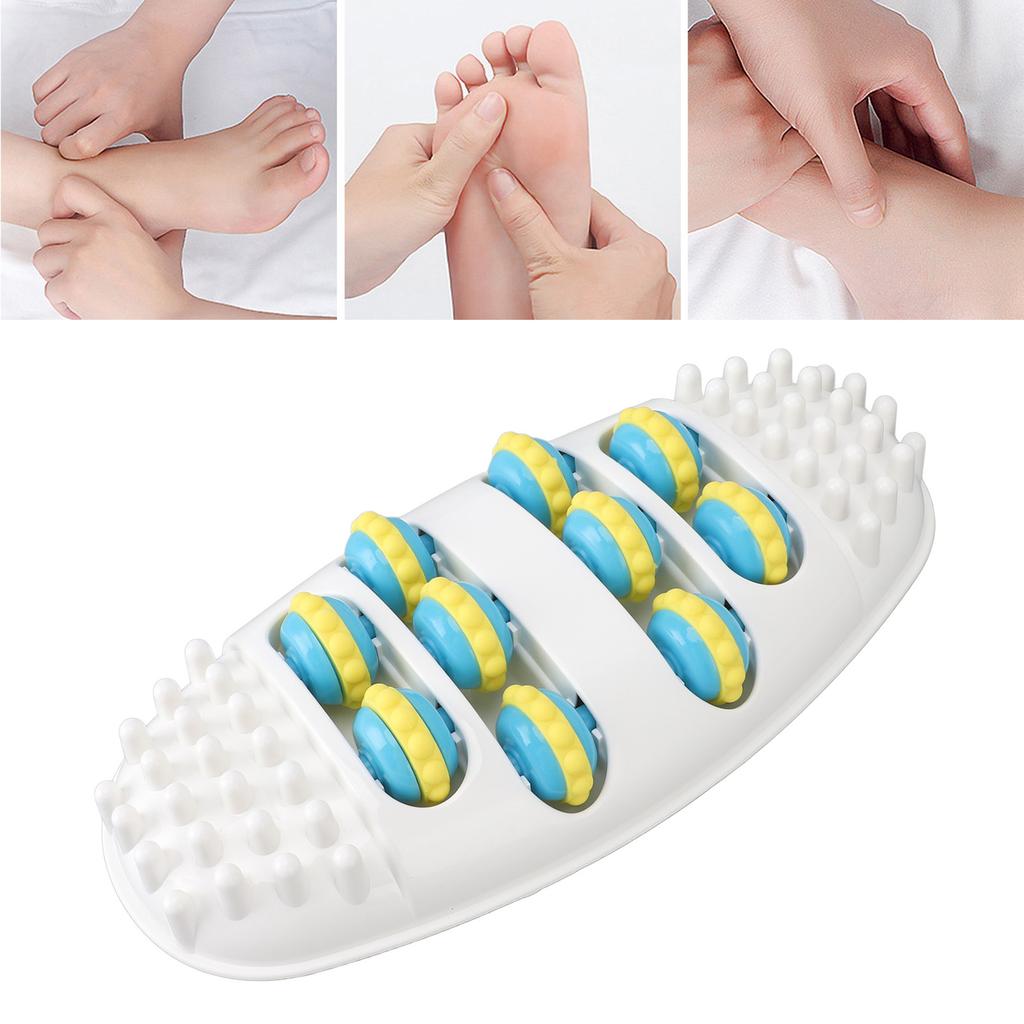 Foot Relaxation Massager Roller Relieve Stress Reduce Discomfort Portable Relaxing Foot Relaxing Roller for Neuropathy Reflexology