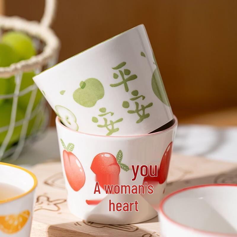 He Yu Xi Ceramic Fruit Mug