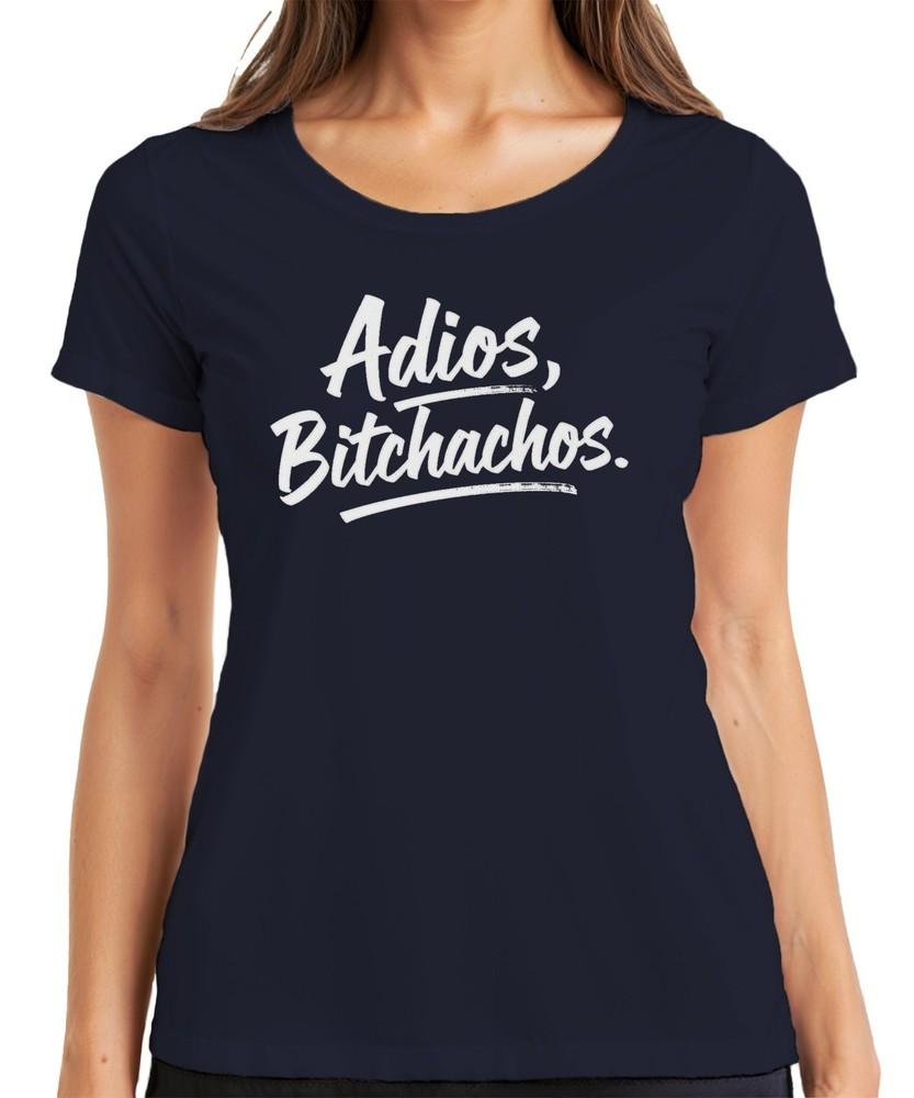 Adios Bitchachos Funny Sarcastic Farewell Gift Holiday Ladies Tshirt S