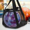 Bowling Mesh Bag Single Ball Tote Bag with Handle Bowling Ball Holder Sports Equipment Storage Net Bag for Gym Outdoor