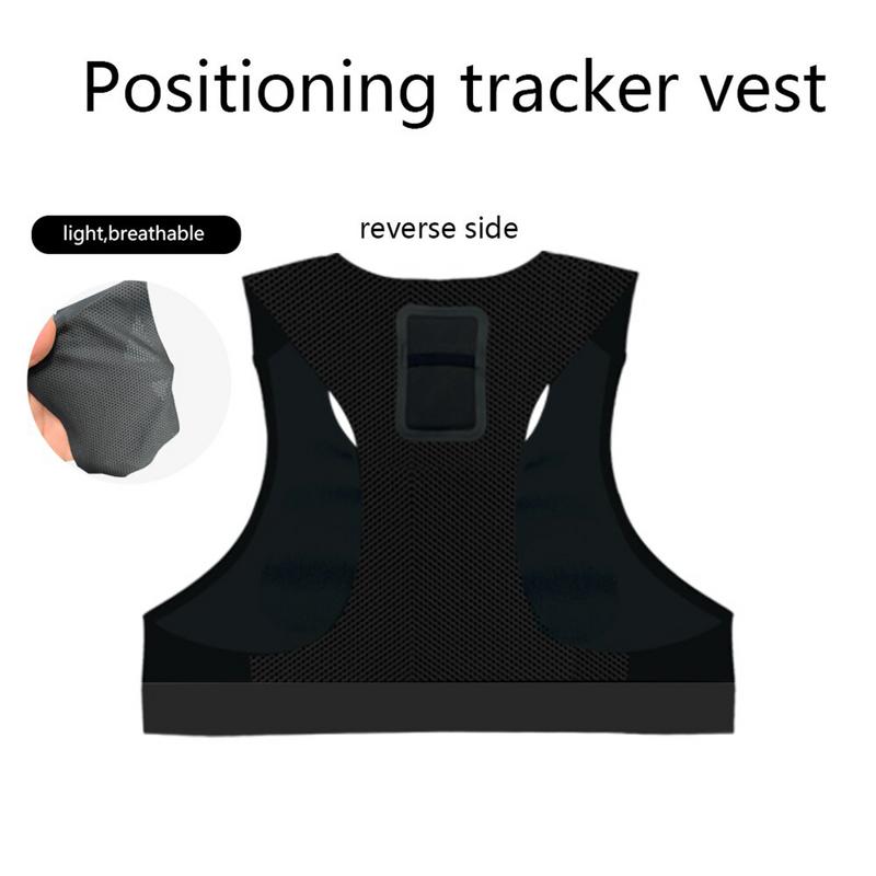 Positioning Tracker Vest for Football Player Workout Tank Top Sports Breathable GPS Tracker Vest Soccer Athlete Performance Vest