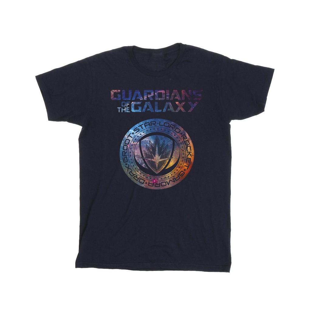 Marvel Boys Guardians Of The Galaxy Stars Fill Logo T-Shirt