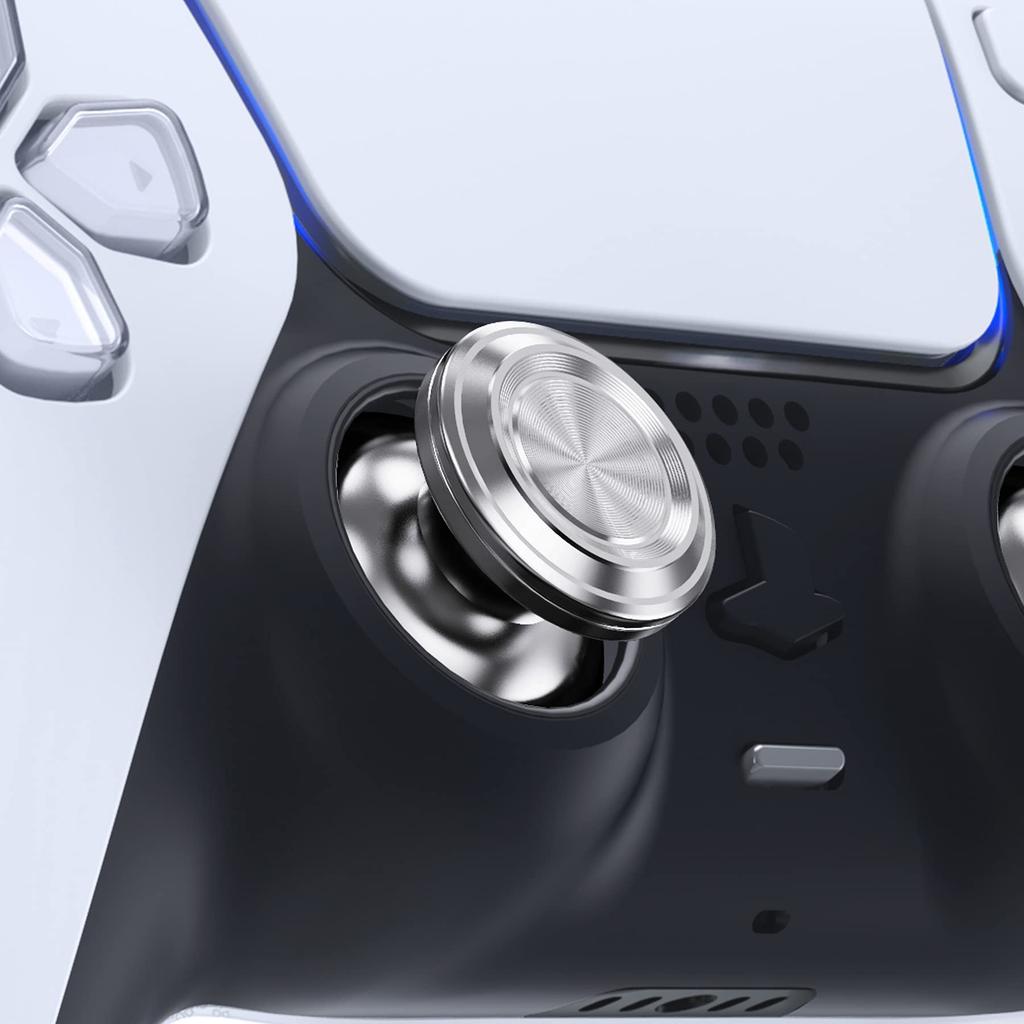 eXtremeRate Custom Metal Thumbstick for Controller Not Replacement Aluminum Analog Stick Joystick for PS4 Controller