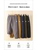 Kids' Thickened Cotton Winter Pants: Quilted Warm Sweatpants for Boys and Girls