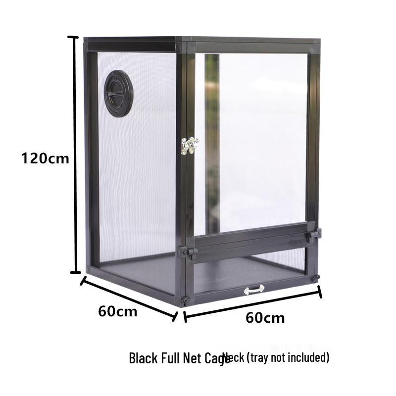 PAYI Climbing Pet Cage: Aluminum Net Box for Reptiles - Chameleons, Frogs, Lizards with Heat Preservation