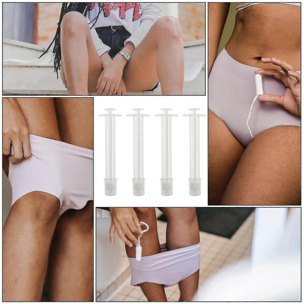 100pcs Disposable Vaginal Applicators Personal Lubricants Injector Health Care Sex Aid Tools G