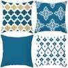Ethnic Style Four-color Geometric Pillow Cover Car Sofa Pillow Cushion Cover
