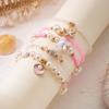 Set de 6 Pulseras de Concha y Estrella de Mar con Cuentas Estilo Bohemio para Mujer Moda Pulseras Multicapa Apilables Joyería de Fiesta de Verano Regalo
