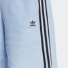 Adidas Originals American Retro Bermuda Shorts - Trefoil Logo & Elastic Waist Women Bottoms Light-Pink Blue IC5449