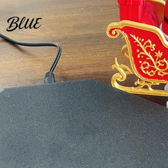 Creative Christmas Gift for Family Floating Santa Sleigh, Magnetic Levitation Flying Sleigh Ornament, Fun Holiday Collectors Display Home, Office,