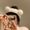 Cartoon Headband Non-slip Hair Hoop Headwear Plush Hair Bands  Women