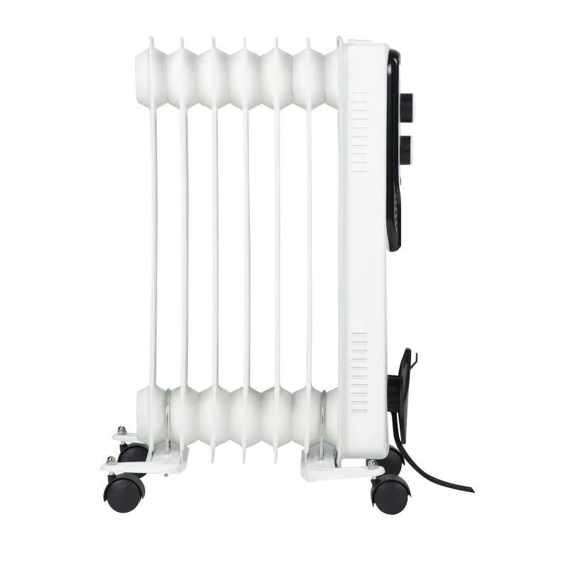 Pullman - H300 - Radiateur Bain D'huile 7 éléments - 1500w - 3 Allures - Thermostat Réglable