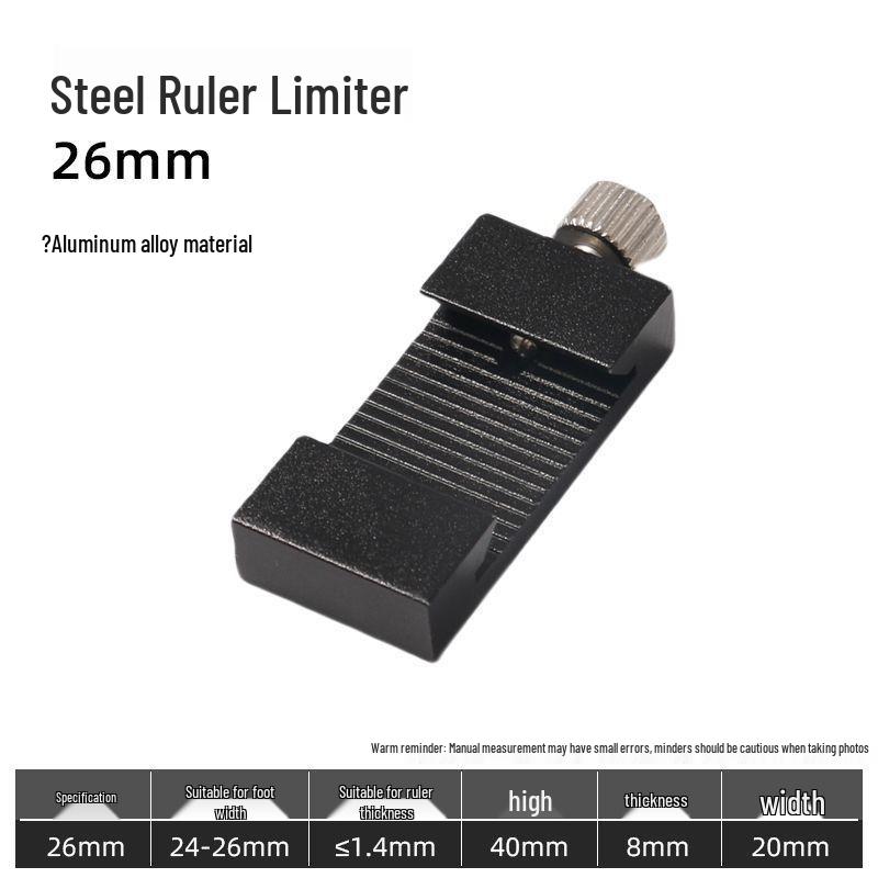 Riglă din Oțel Inoxidabil Față-Verso, Îngroșată pentru Desen Studențesc, Disponibilă în 15/20/30/50 cm și 1 Metru