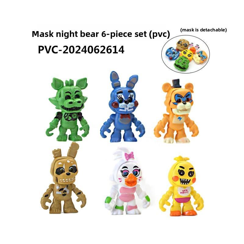 Five Night At Freddys Pvc Collectible Figures Set For Anime Fans