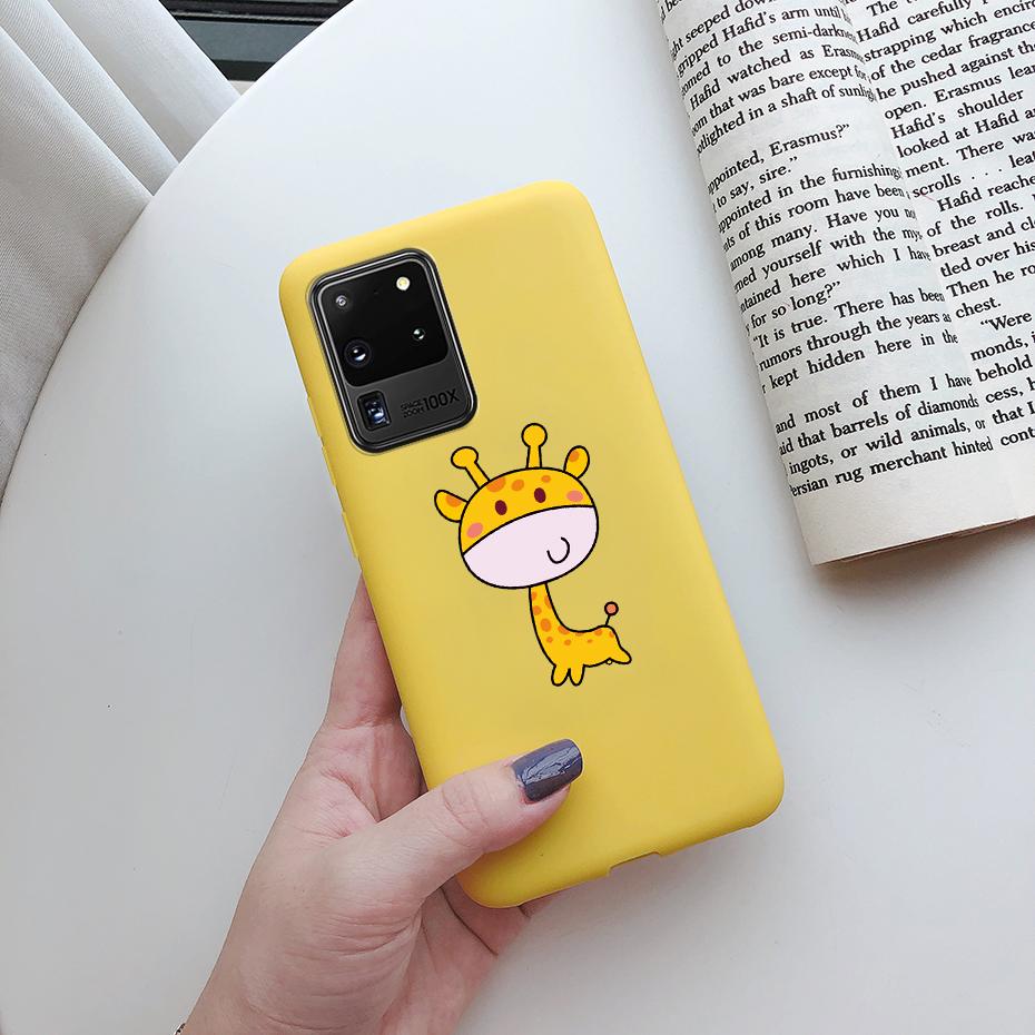 Hülle Für Samsung Galaxy S20 S 20 Ultra Plus Silikon Malerei niedlich Weich Schlank Hülle Abdeckung Für Samsung S20 Plus Ultra Handyhüllen