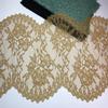 ( 3 Colors ) Chantilly Lace, 3m X 32cm, Non-stretch French Eyelash Lace Fabric for Bra, Underwear, Lingerie, Dress, Garment, Sewing & Crafting