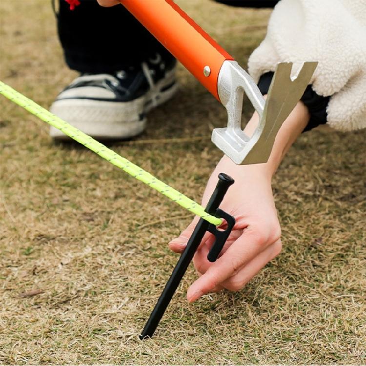 4 Pezzi Picchetti Robusti per Tenda Ancoraggi da Campo per Campeggio all'Aperto Picchetti Regolabili