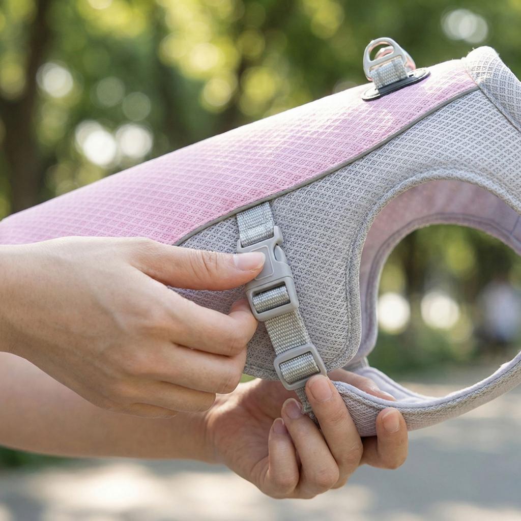 Heat  Breathability Heat Dissipation Dogs And Cats Back And Chest Strap