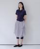 Ohesio Slim Button Point Leggings, Navy