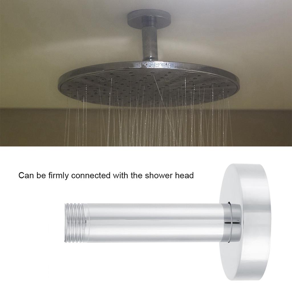 ZK30 G1/2in Ceiling Mounted Stainless Steel Top Shower Arm Bathroom Shower Accessories