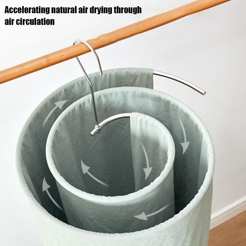 Balcony Spiral Drying Quilt Artifact Spiral Clothes Rack Circular Folding Clothes Rack