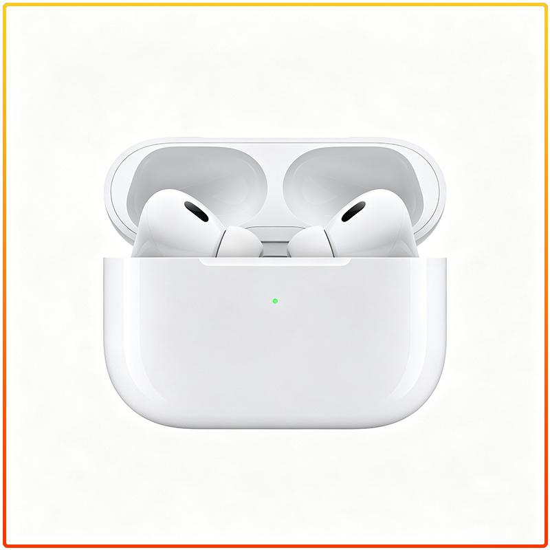 Authentische Apple AirPods Pro 2 Bluetooth-Kopfhörer Eingebautes Mikrofon Sport Wasserdicht Stereo-Sound In-Ear Noise Cancelling Ohrhörer