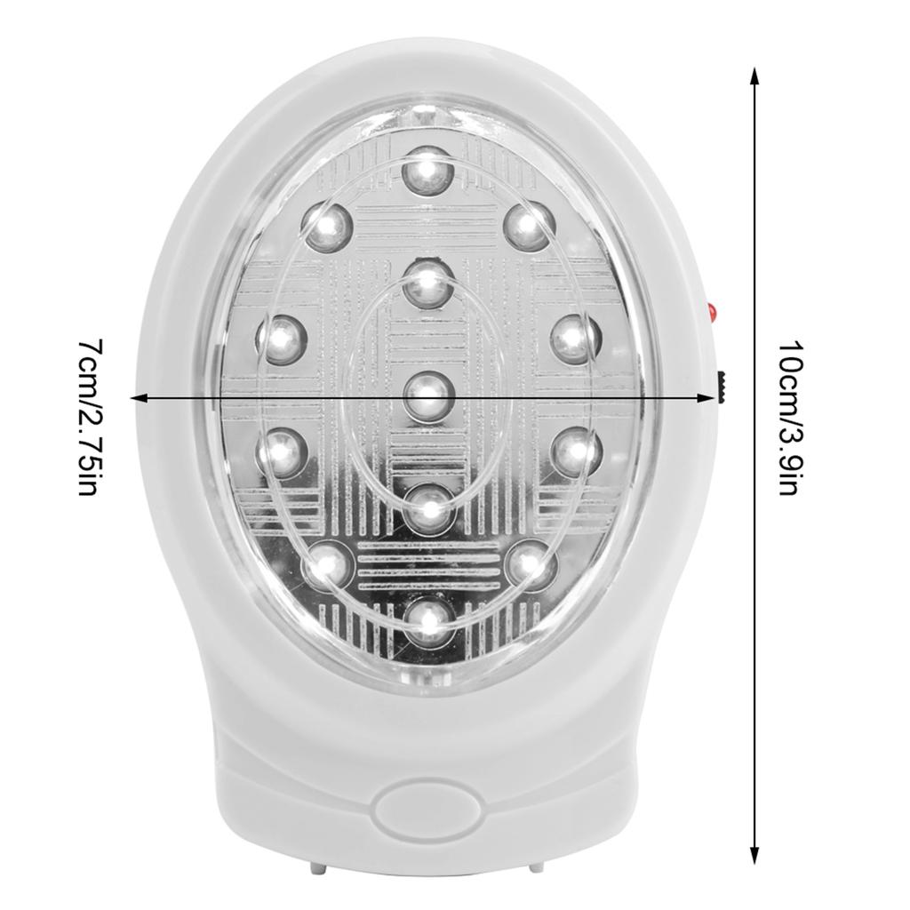 13 LED Rechargeable Home Emergency Light Automatic Power Failure Outage Lamp