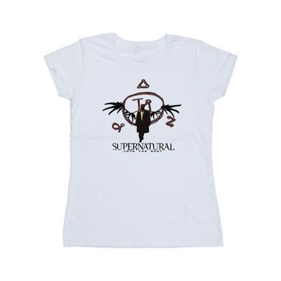 Womens/Ladies Logo Wings T-Shirt