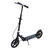 Scooter for Teens and Adults with Dual Brake System Big PU Wheels One Button Folding Adjustable Height Scooter for Ages