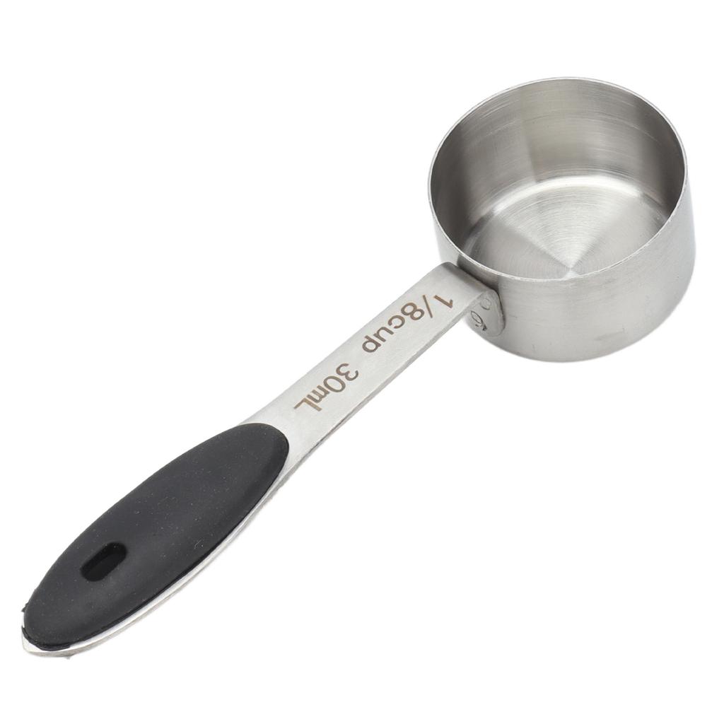 30ml Coffee Measuring Scoop 1 8 Cup Stainless Steel Tablespoon Large Capacity and Comfortable Hand Feeling for Kitchen