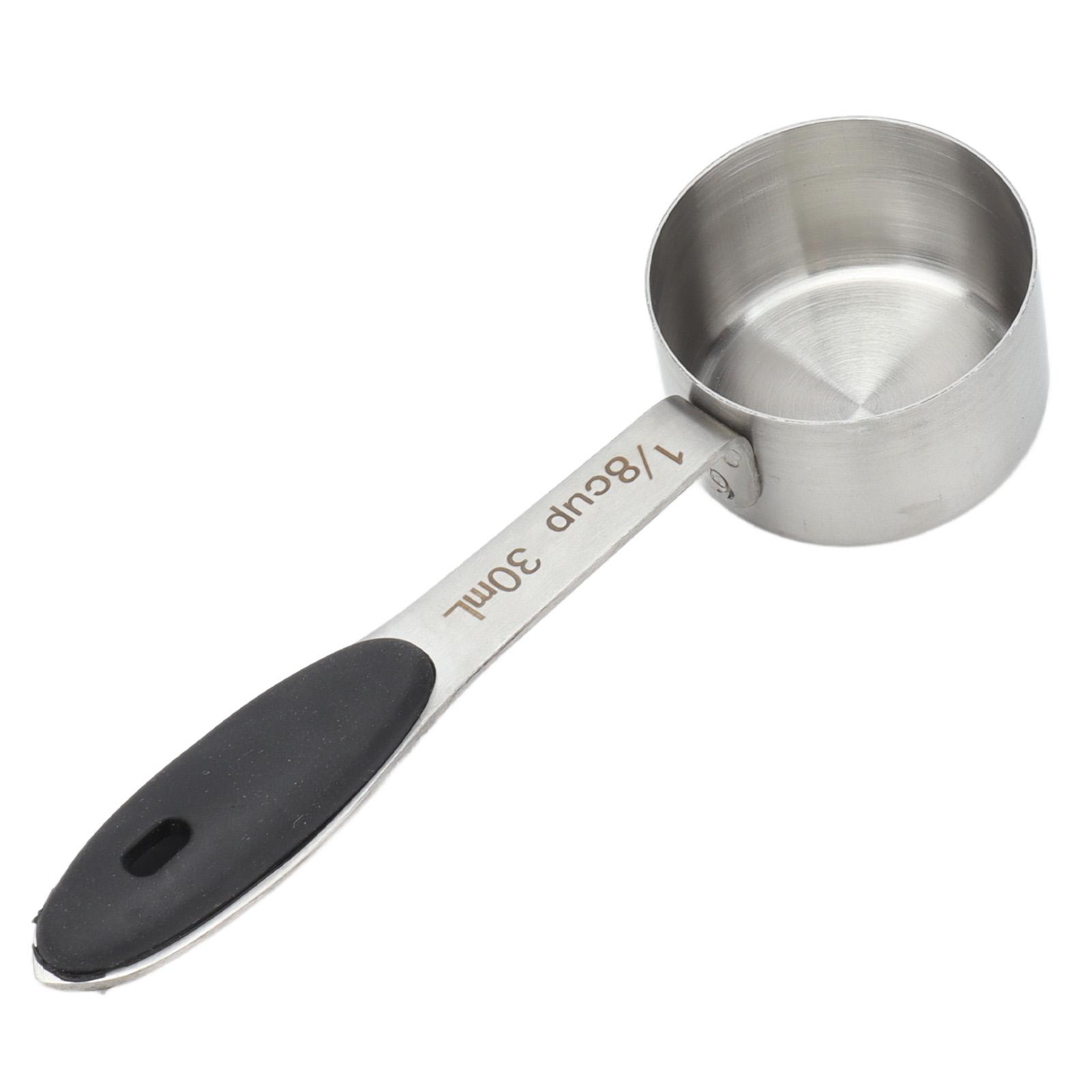 Theelepels, Koffielepels 30ML 1 Celsius 8 Roestvrijstalen Lepels, Grote Capaciteit, Comfortabele Keuken Touch