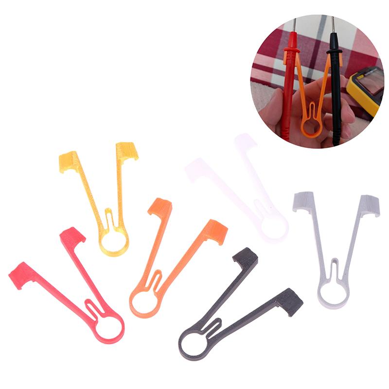 1 stk Multimetersondeholder Enhånds Multimeterhjelp Holder Meternål for å Justere Utstyr