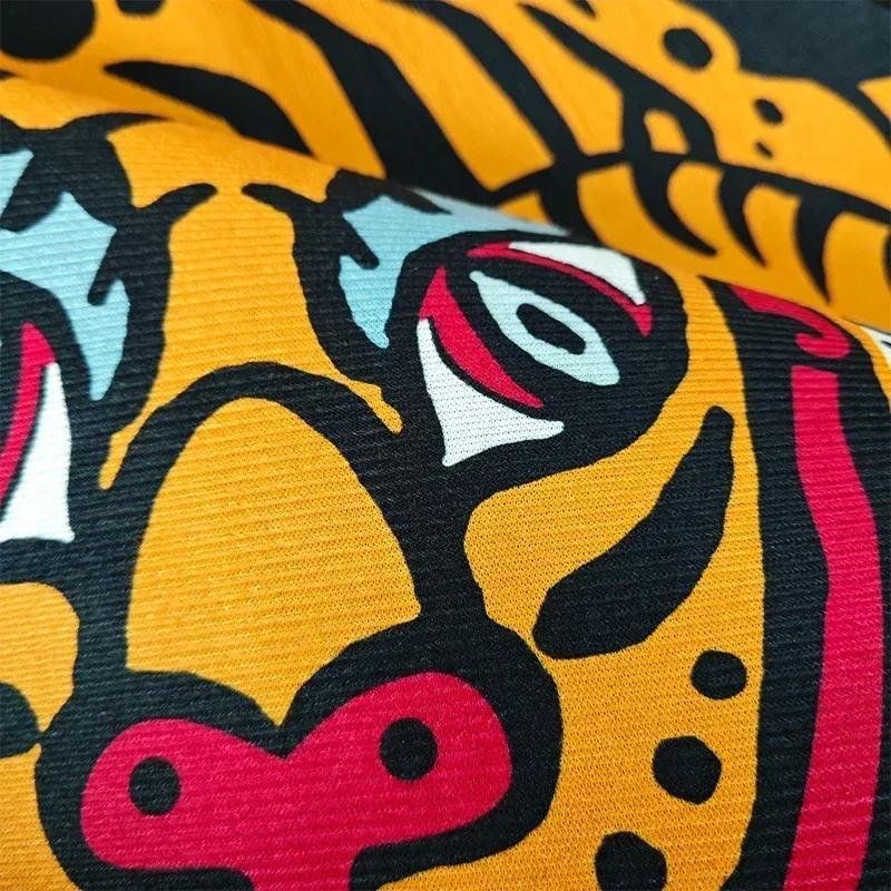 Bedroom Carpet Anti-slip Dirt-resistant Wear-resistant Living Room Rugs Tiger Interesting Pattern Home Decoration Floor Mat