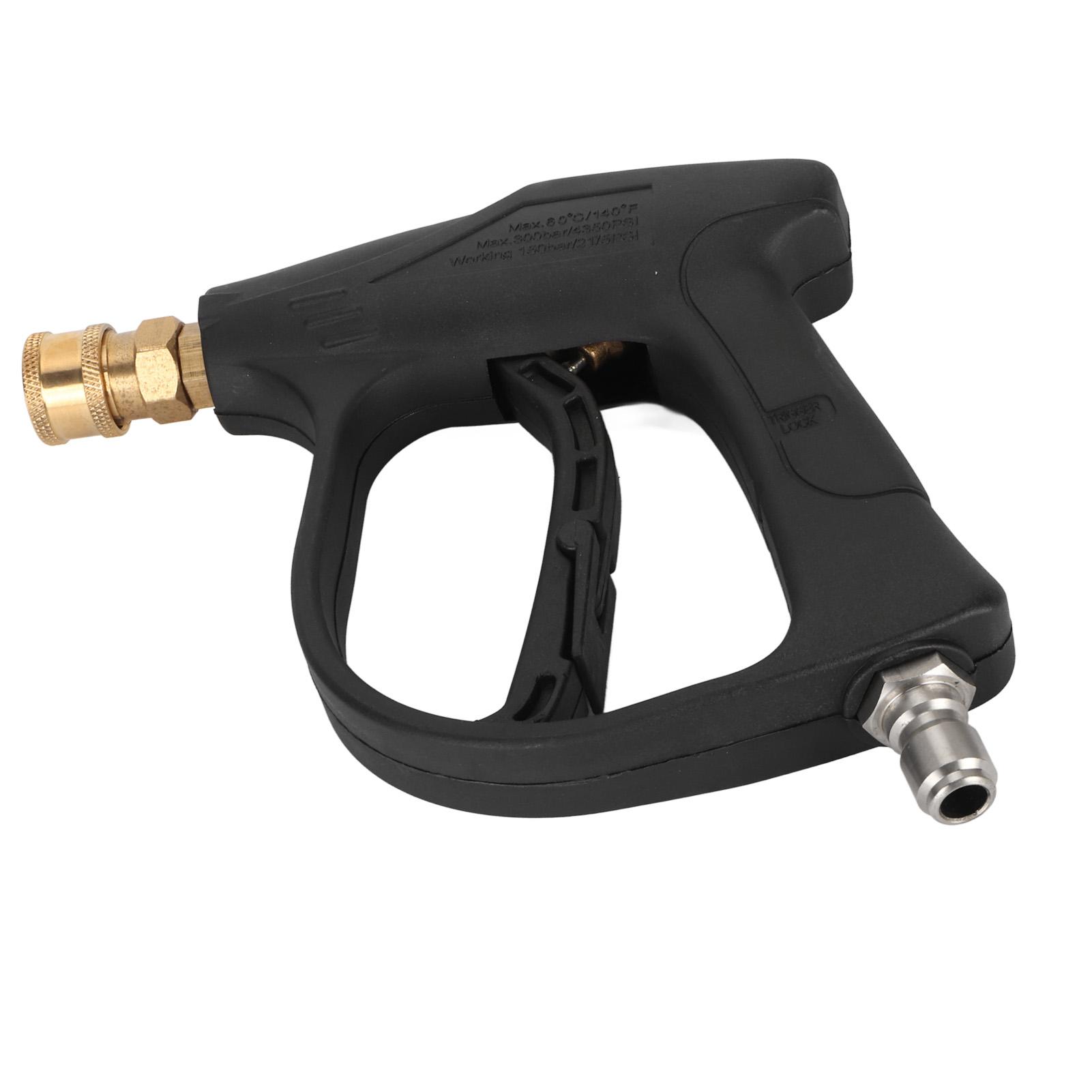 

High pressure grip with 4350psi pure copper coil, quick connector for car cleaning, nozzle angle, easy to use, suitable for cars