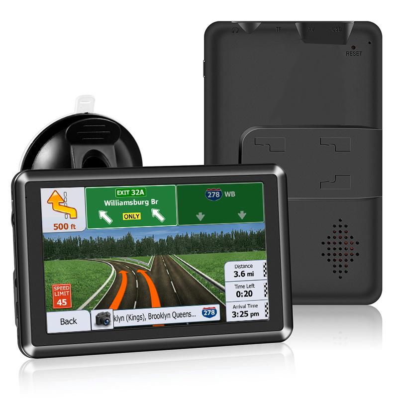 5-Inch Portable Car GPS Navigator with 8G HD Maps for Europe & US, Universal for Car & Truck, Includes FM.
