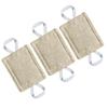 3Pcs Door Silencer Prevent Locking Anti-collision No Noise Elastic Bands Sound Insulation Toddler Safety Door Latch Cover Living Room Supply