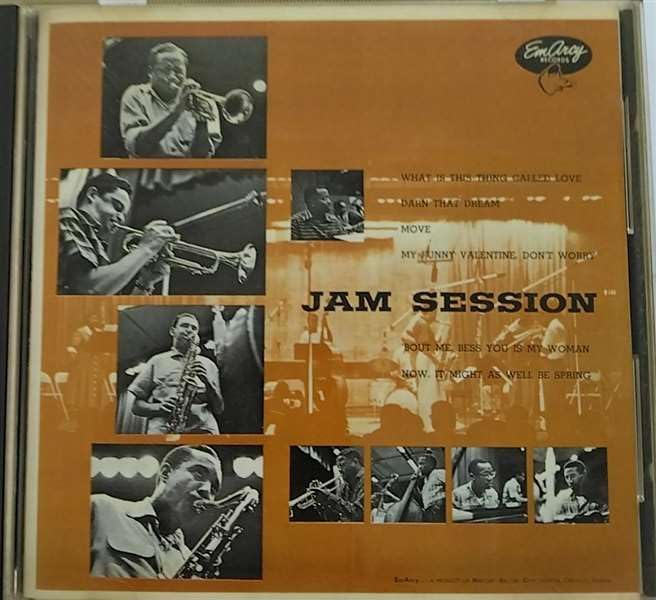 

CD CLIFFORD BROWN ALL STARS - Jam Session EJD3053 Japan Jazz Used