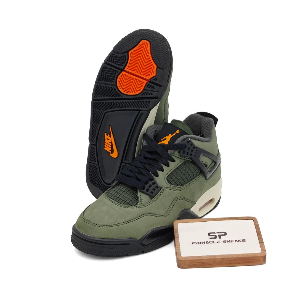 UNDEFEATED x Jordan Air Jordan 4 Retro Air LOGO Πράσινο/Μαύρο IB1519-200