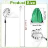 3.2M Fruit Picker Tool Metal Gardening Orchard Picking Tool with Storage Bag Fruit Catcher for Cherry Berry Orange Lemon Pear