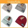 Knit Hat For Men And Women Warm Winter Beanie With Embroidered Letters For Outdoor Fashion