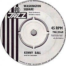 7inch Record KENNY BALL  HIS JAZZMEN  Washington Square 7NJ2068 Pye Jazz 1963 UK Jazz Used