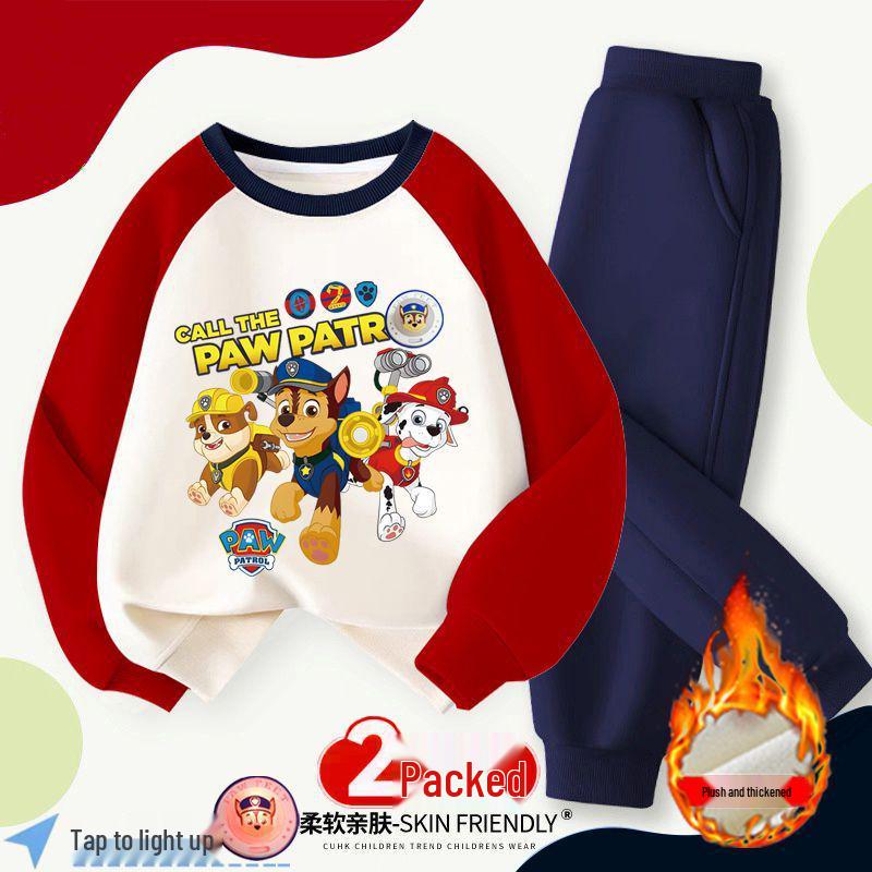 PAW Patrol Leucht-Kapuzenpullover & Raglanärmel Set für Kleinkinder, Herbst/Winter Kollektion 2025