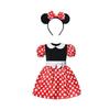 Kichicho Halloween Minnie Mouse Cosplay Kostüm für Disney Kostüm für Unterhaltung Stirnband Mädchen, Kinder, Parks, Partys, Veranstaltungen, Fotos, Weihnachten,