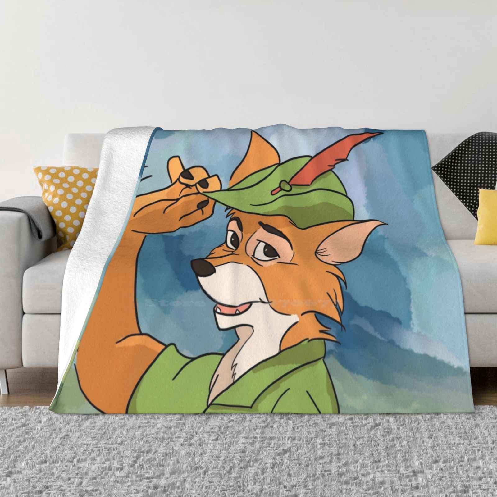 Robin Hood Best Selling Room Household Flannel Blanket Robin Hood Classic 30x40in