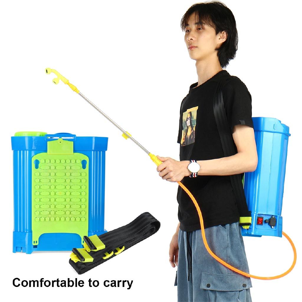 Pulverizador ULV Elétrico Portátil de 20L com Bateria Máquina de Desinfecção de Ultracapacidade 10-15M Pulverizador de Medicamentos de Combate