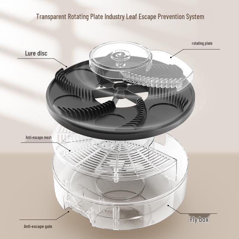 USB Rechargeable Automatic Fly & Cockroach Trap: Electric Pest Repellent & Bait Machine for Home & Commercial Use