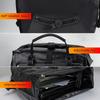 Waterproof adjustable bicycle trunk bag 2532L black
