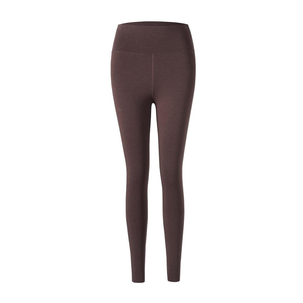 Lyocell Fleece Thermal Yoga Pants - Seamless, High Waist, Tummy Control, Hip-Lifting Leggings for Fitness.